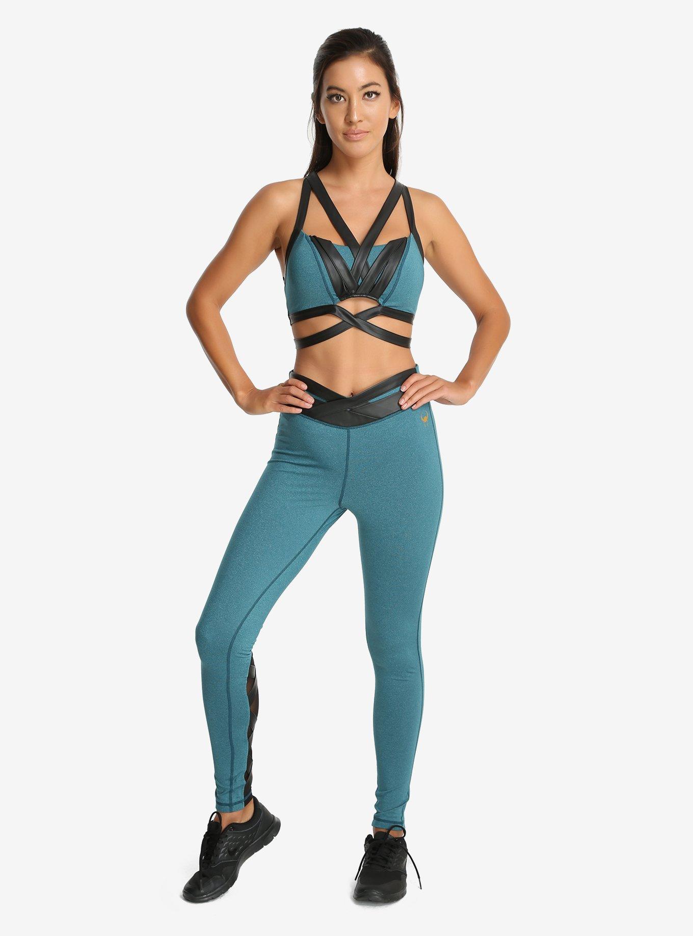 Her Universe Marvel Loki Low-Impact Sports Bra, , alternate