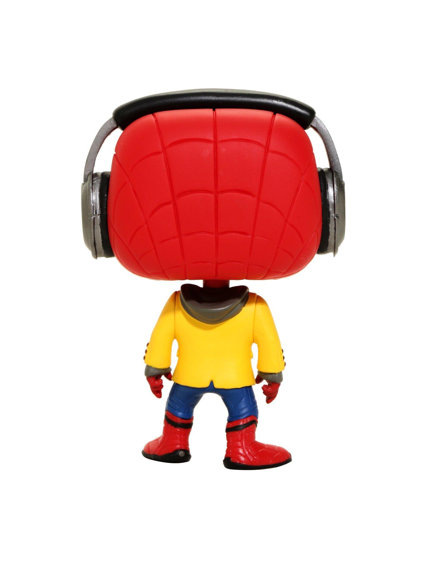 Funko Marvel Spider-Man: Homecoming Pop! Spider-Man (Jacket & Headphones) Vinyl Bobble-Head, , alternate