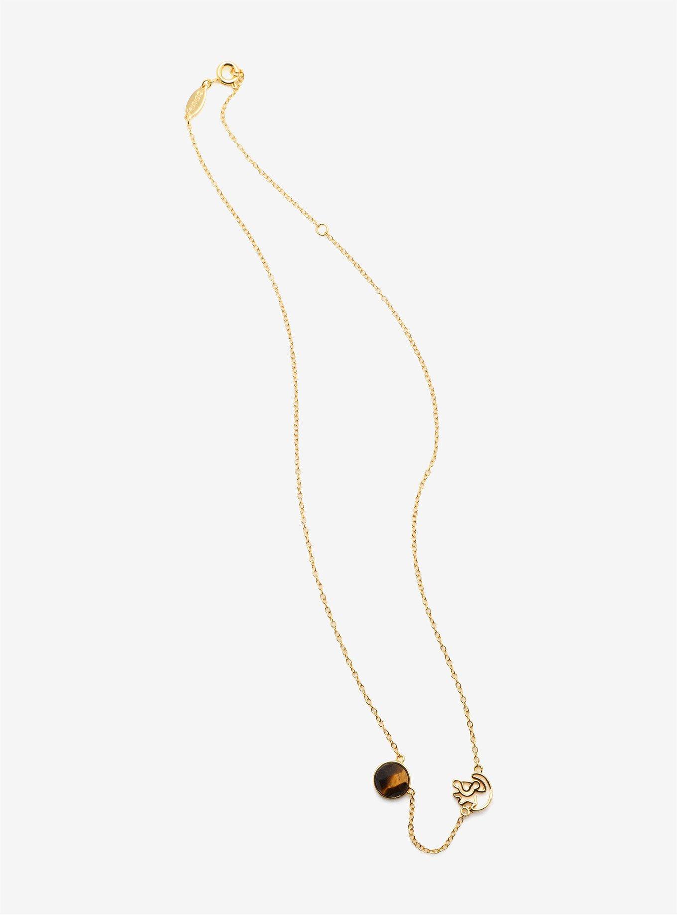 Disney The Lion King Simba Bead Necklace, , alternate