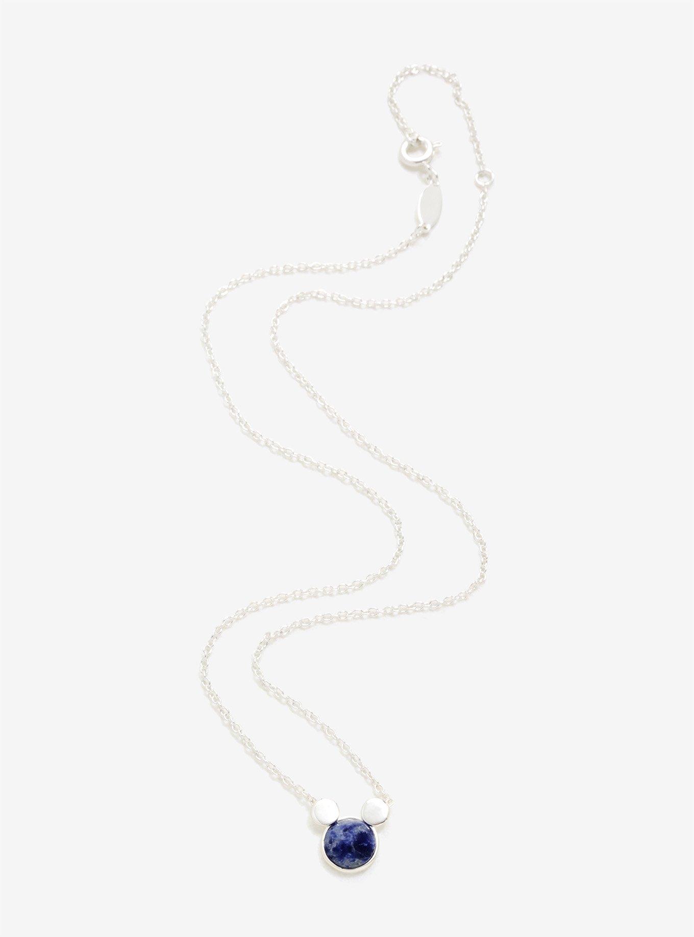 Disney Mickey Mouse Ears Bead Necklace, , alternate