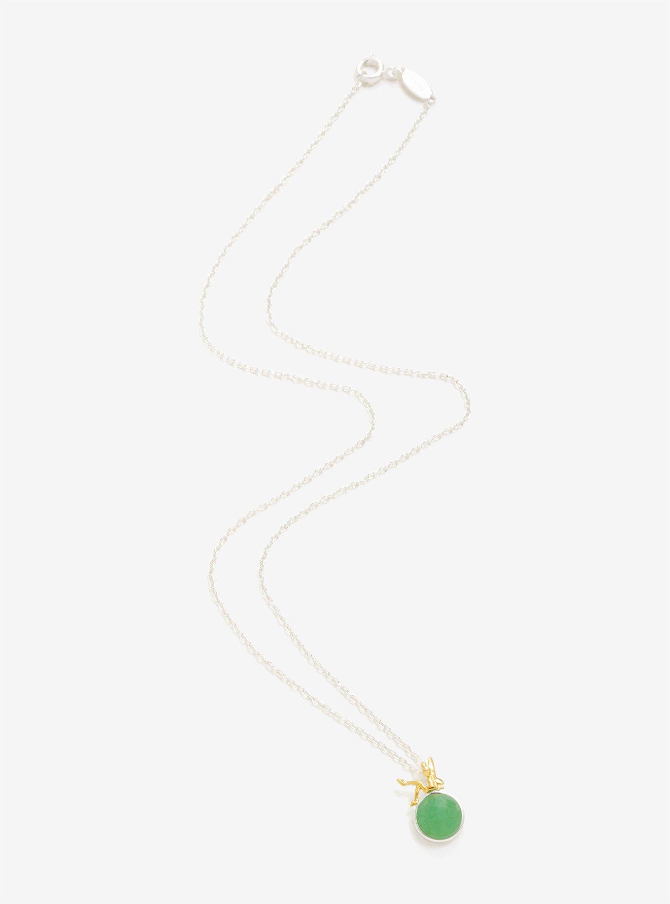 Disney Tinker Bell Bead Necklace, , alternate