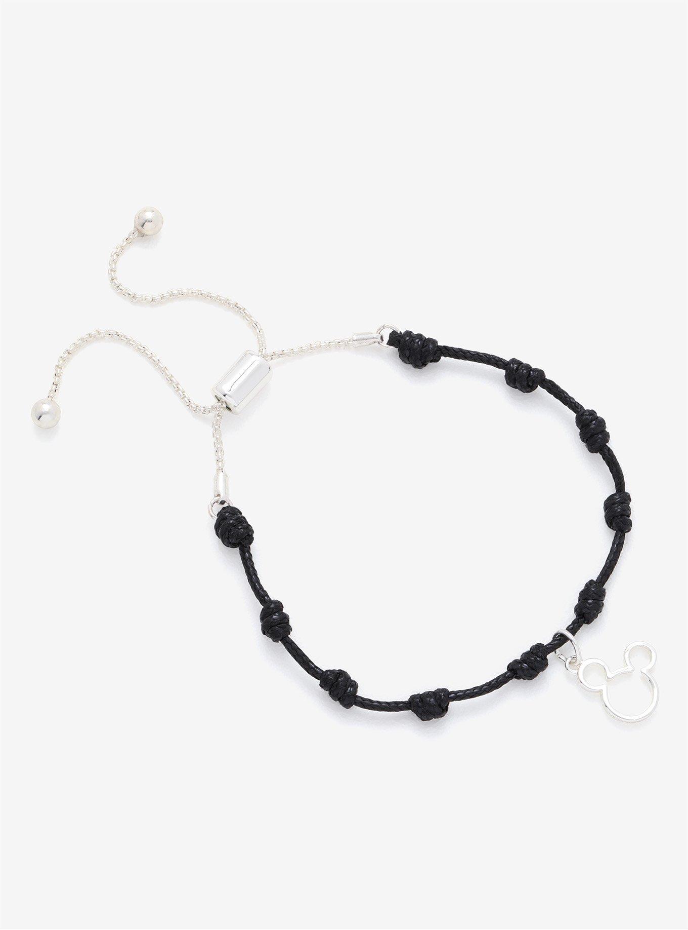 Disney Mickey Mouse Knot Charm Bracelet, , alternate