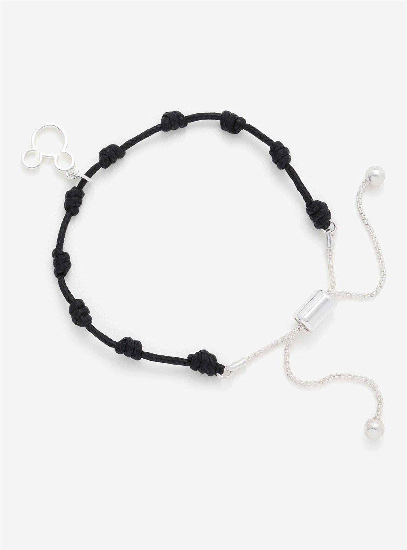 Disney Mickey Mouse Knot Charm Bracelet, , alternate