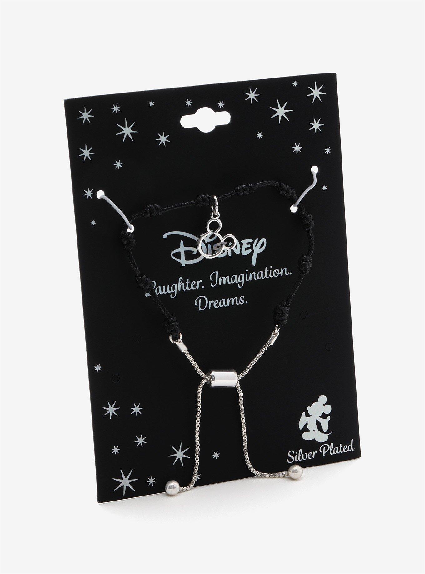 Disney Mickey Mouse Knot Charm Bracelet, , alternate