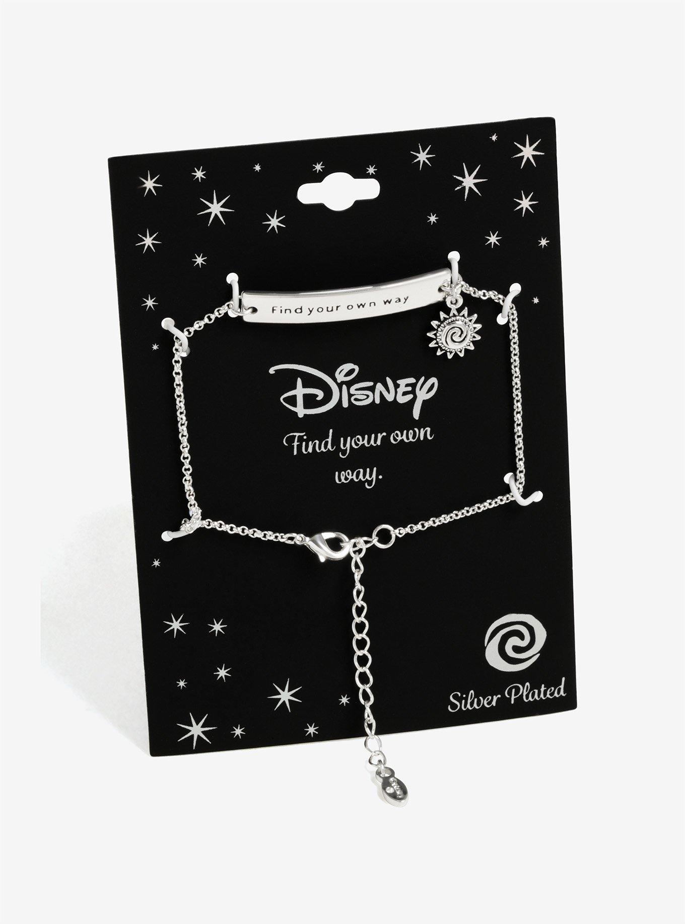 Disney Moana Wave Bar Bracelet, , alternate - view 2