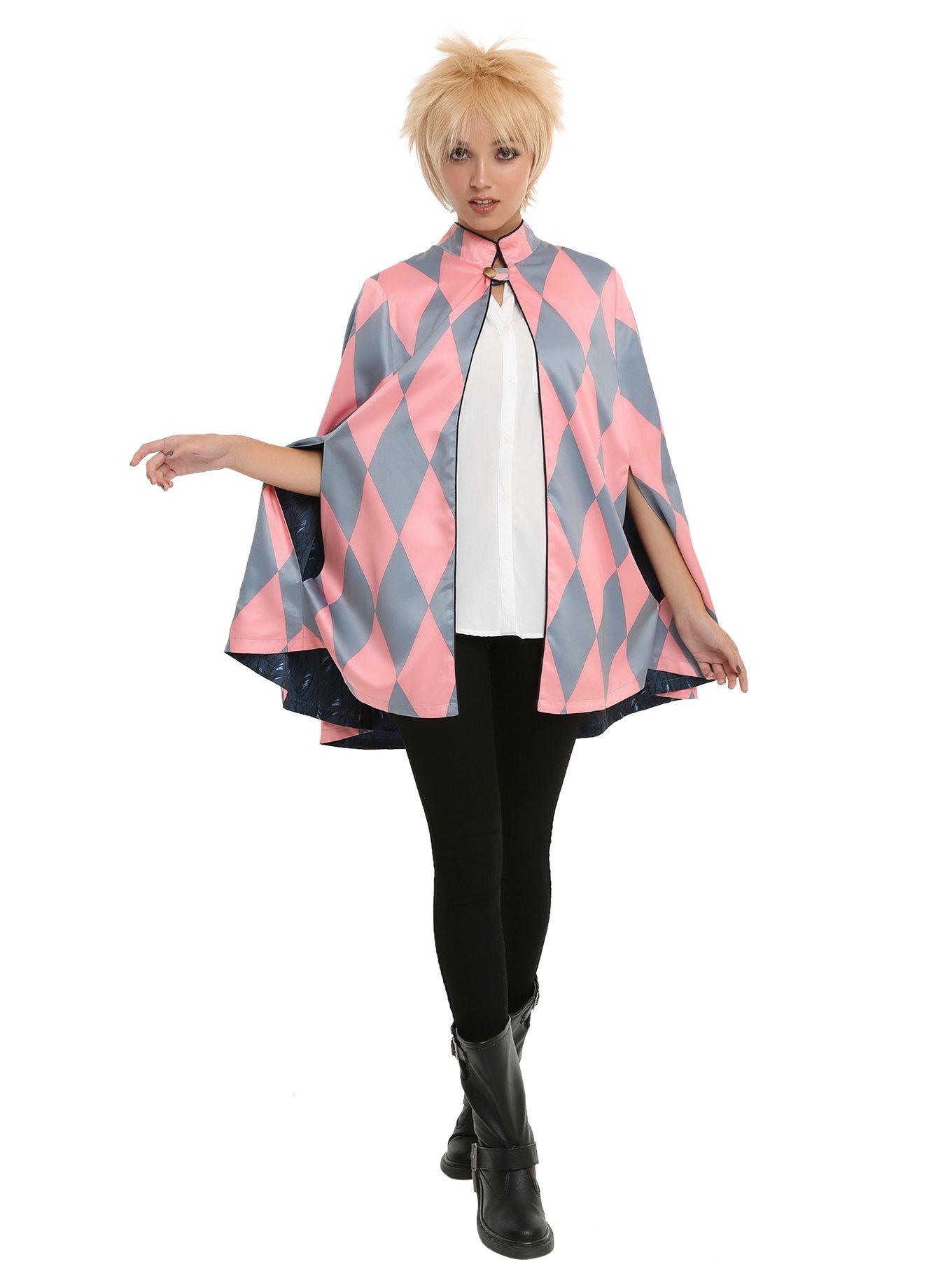 Studio Ghibli Howl's Moving Castle Howl Reversible Cape, , alternate