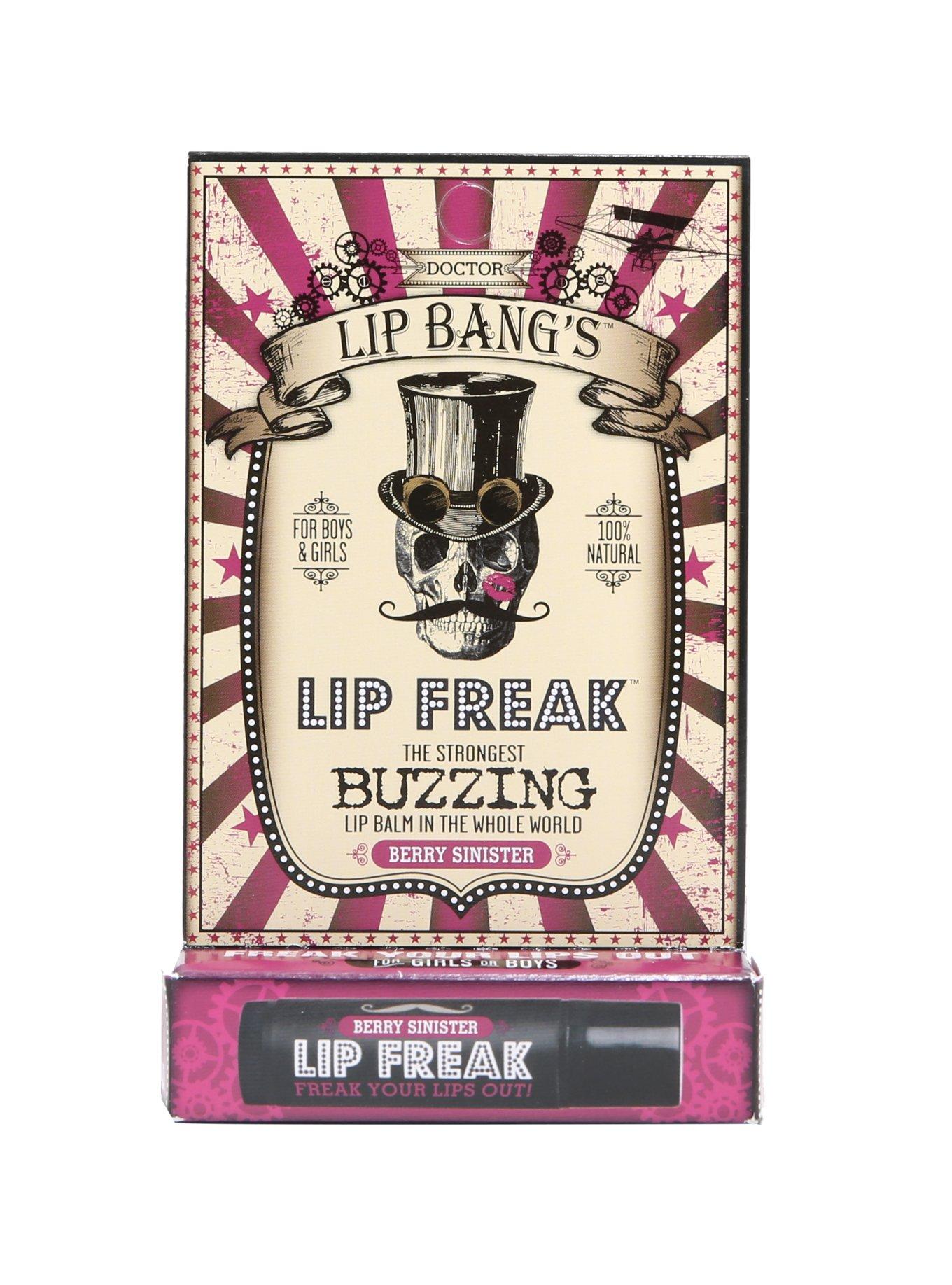 Lip Freak Buzzing Berry Sinister Lip Balm, , alternate