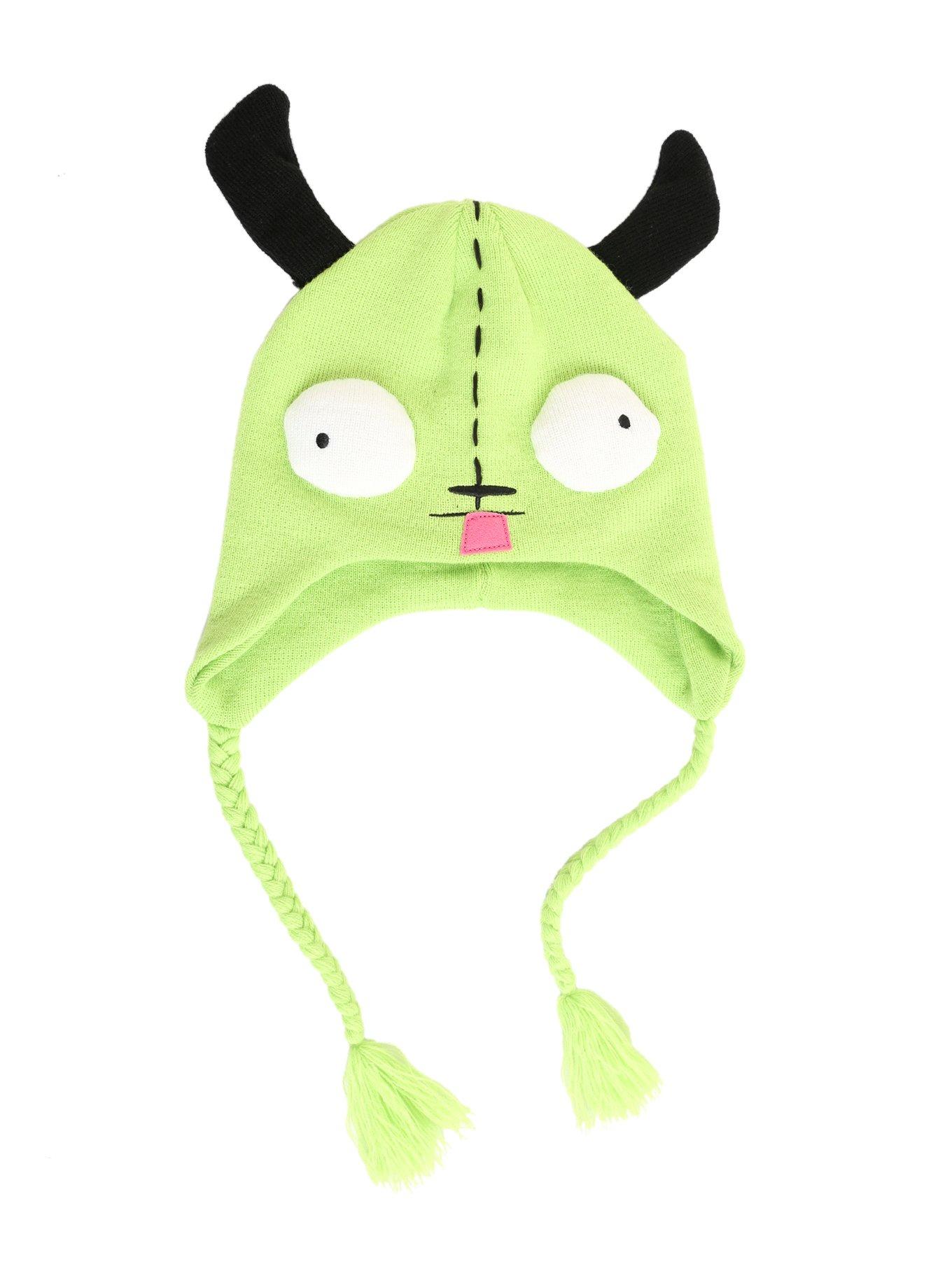 Invader Zim Gir Cosplay Beanie, , alternate