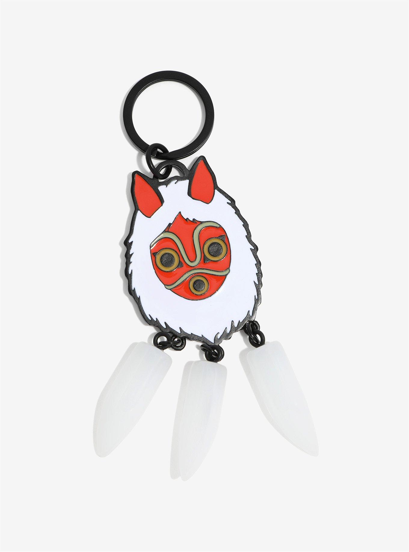 Studio Ghibli Princess Mononoke San Key Chain, , alternate