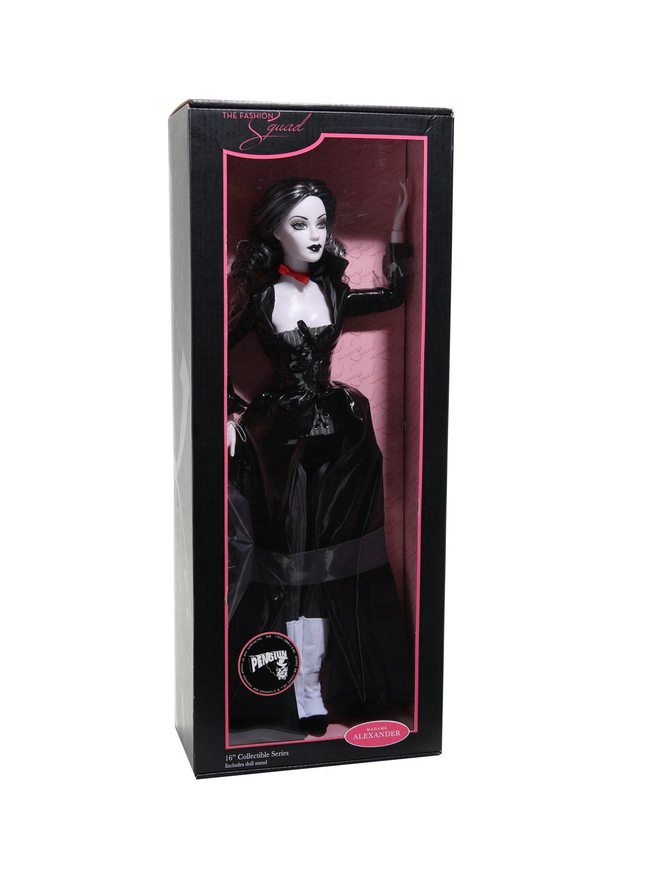 16 Inch Fashion Doll DC Comics Madame Alexander Fashion Squad Penguin Doll | Hot Topic Couture Costume Doll