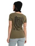 Attack On Titan Wings Of Freedom Scouting Regiment Girls T-Shirt, , alternate