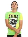 Attila Tie Dye Skull Logo T-Shirt, , alternate