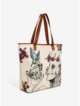 Loungefly Marvel Guardians Of The Galaxy Groot Floral Tote, , alternate