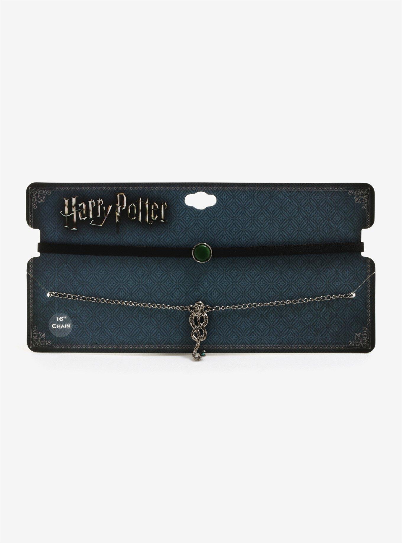Harry Potter Death Eater Choker And Necklace Set - BoxLunch Exclusive, , alternate