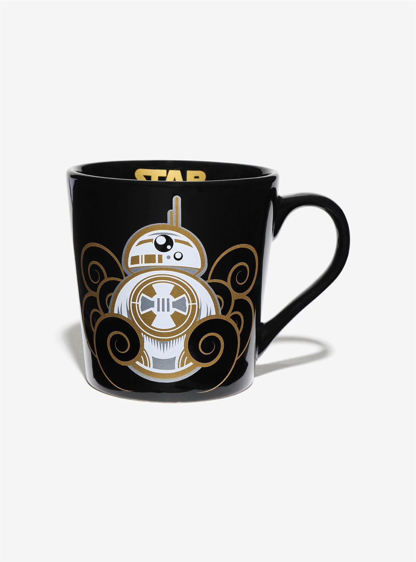 Star Wars: The Last Jedi BB-8 Gold & Black Mug, , alternate