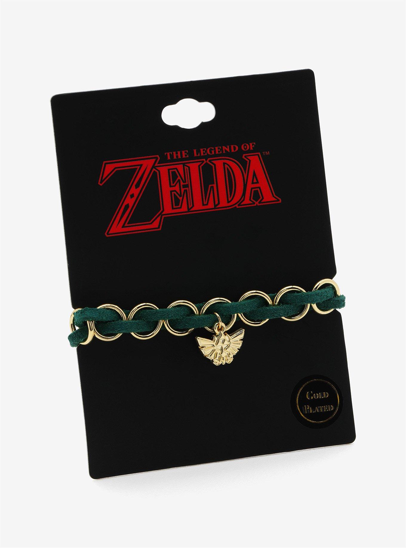 Nintendo The Legend Of Zelda Braided Charm Bracelet, , alternate