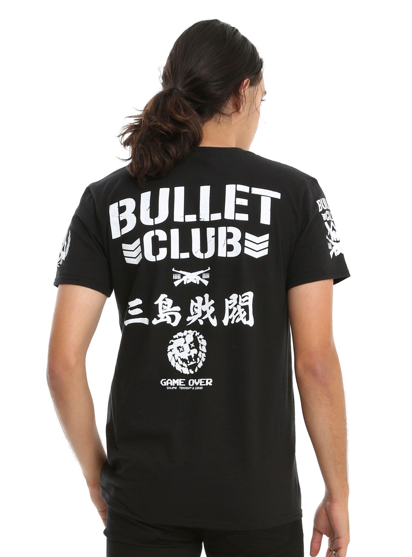 New Japan Pro-Wrestling Bullet Club X Tekken T-Shirt, , alternate