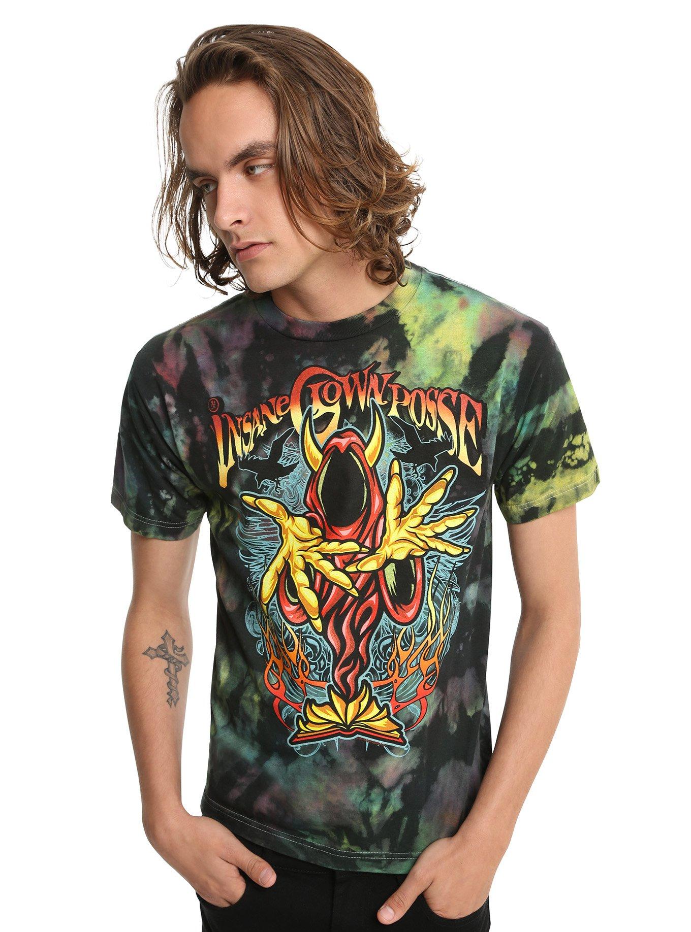 Insane Clown Posse The Wraith Hell's Pit Tie Dye T-Shirt, , alternate