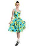 Lemon Turquoise Swing Dress, , alternate