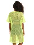Neon Green Fishnet Dress, , alternate