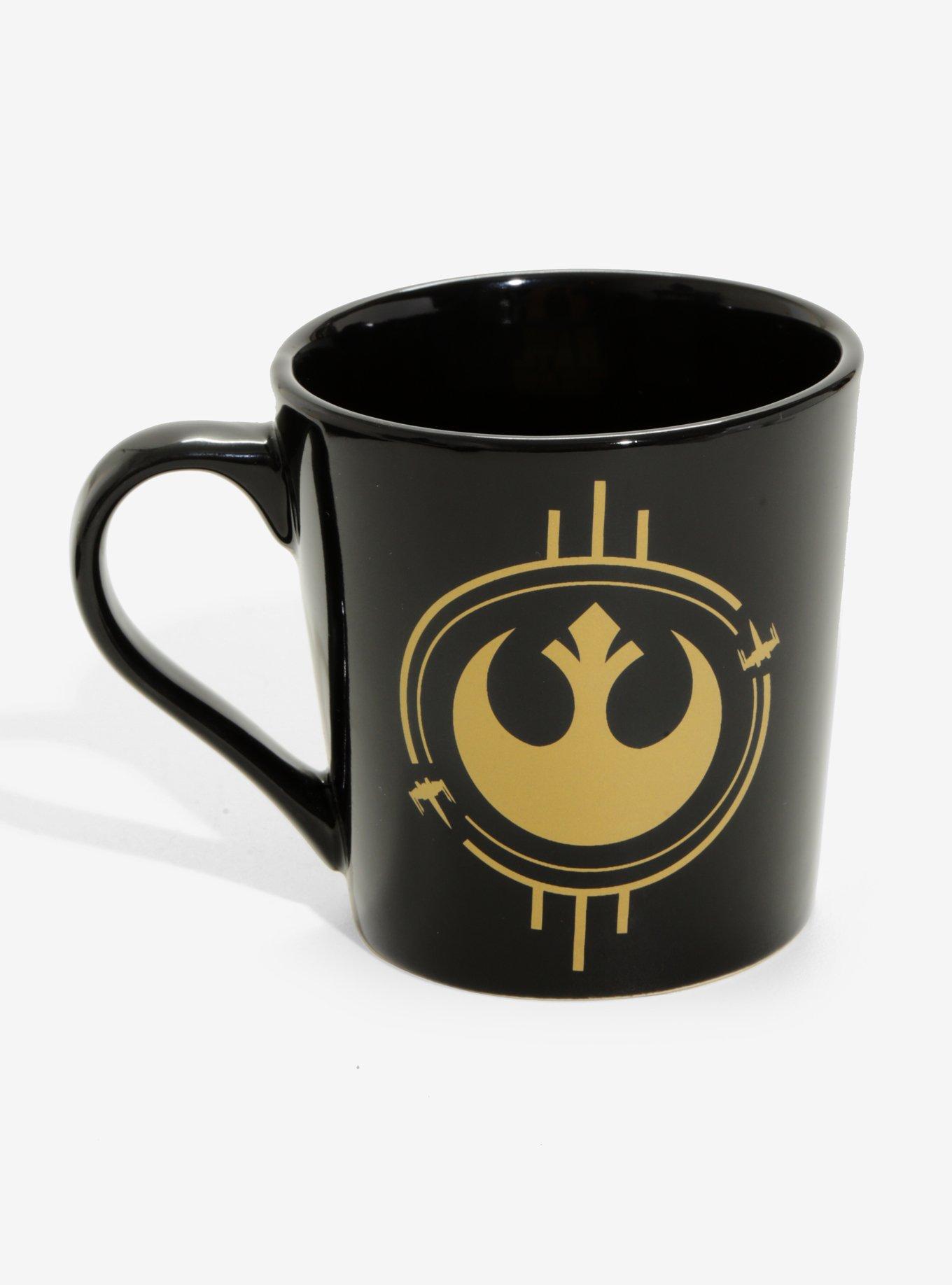 Star Wars BB-8 Black & Gold Ceramic Mug, , alternate