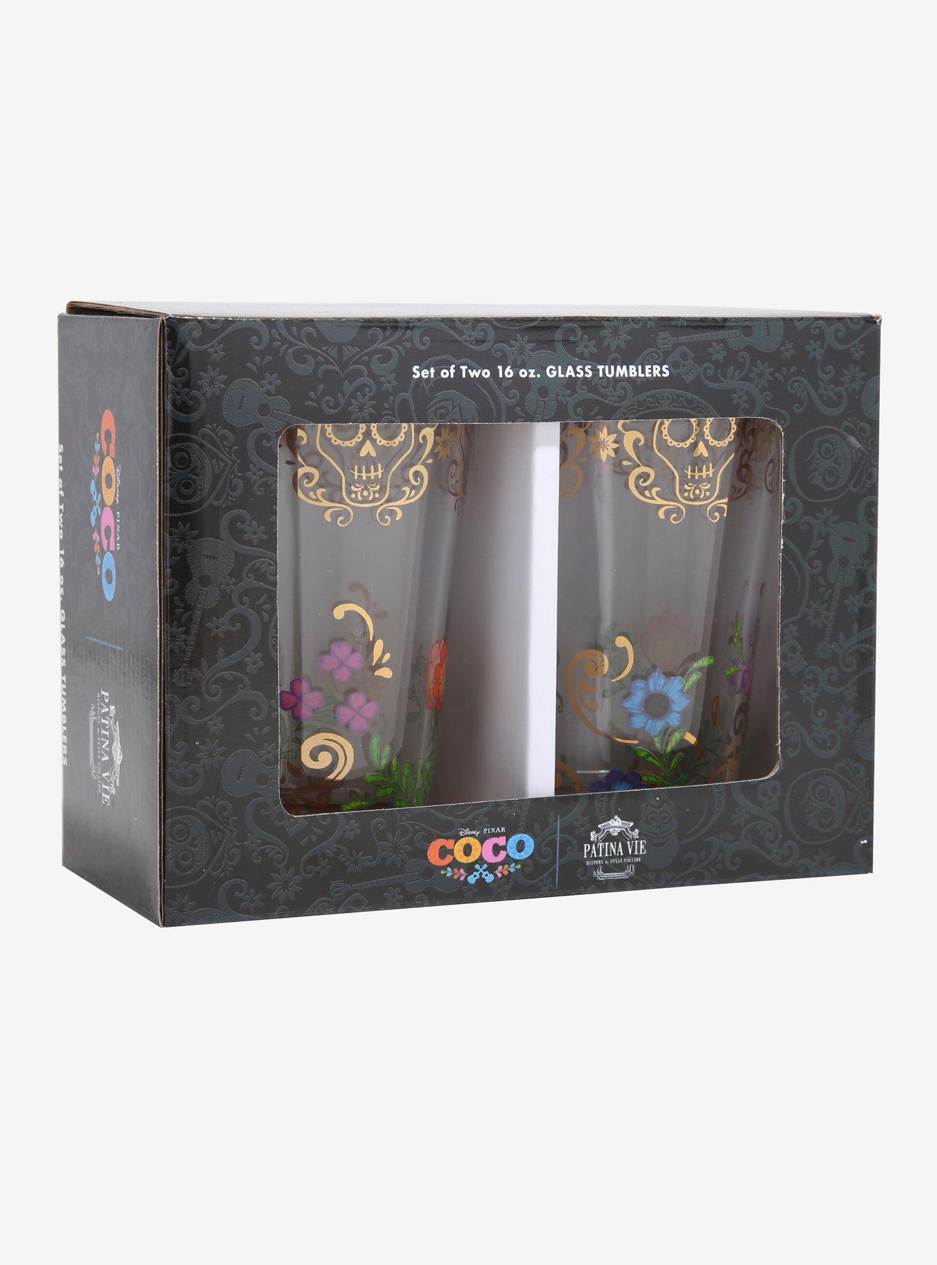Disney Coco Glass Tumbler Set, , alternate