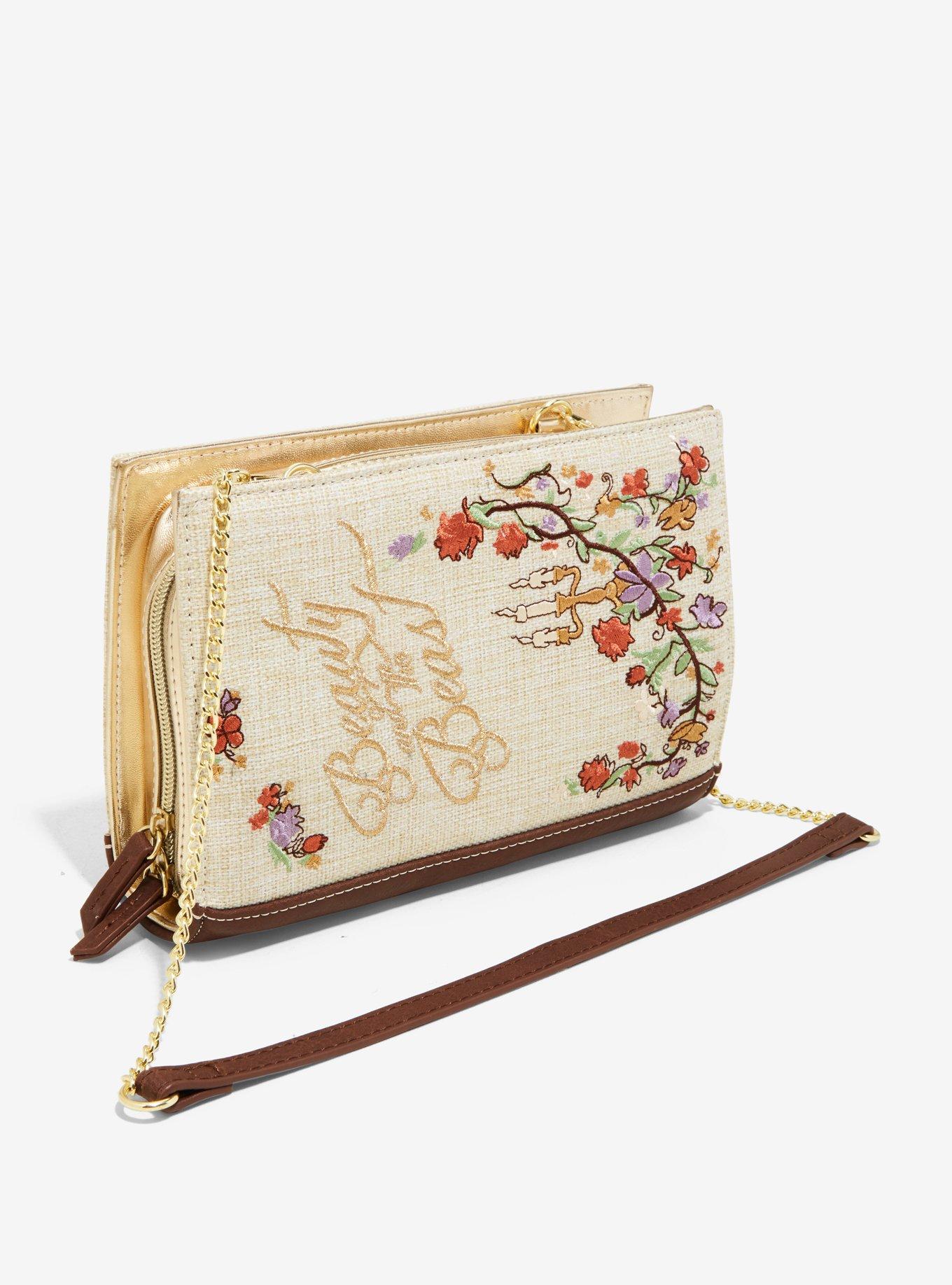 Danielle Nicole Disney Beauty And The Beast Book Clutch, , alternate