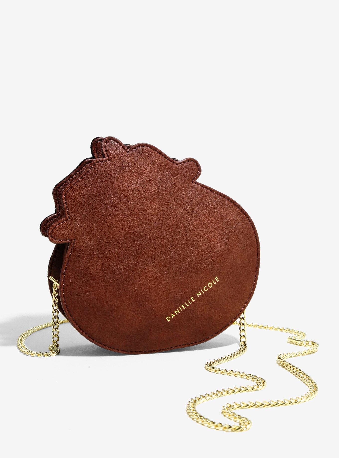 Danielle Nicole Disney Beauty And The Beast Cogsworth Crossbody Bag, , alternate