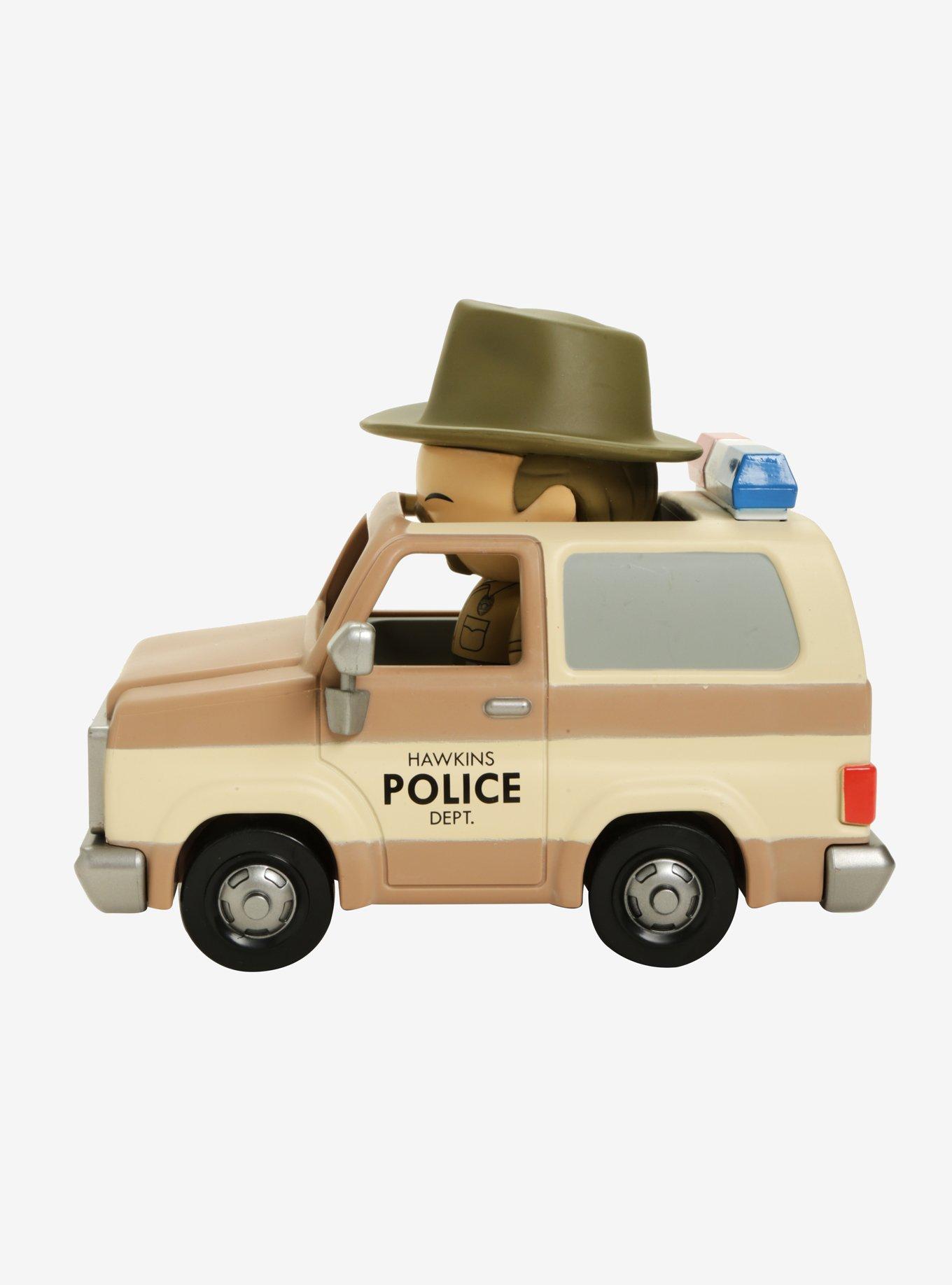 Funko Dorbz Ridez Stranger Things Hopper With Sheriff Deputy Truck Vinyl Figure, , alternate