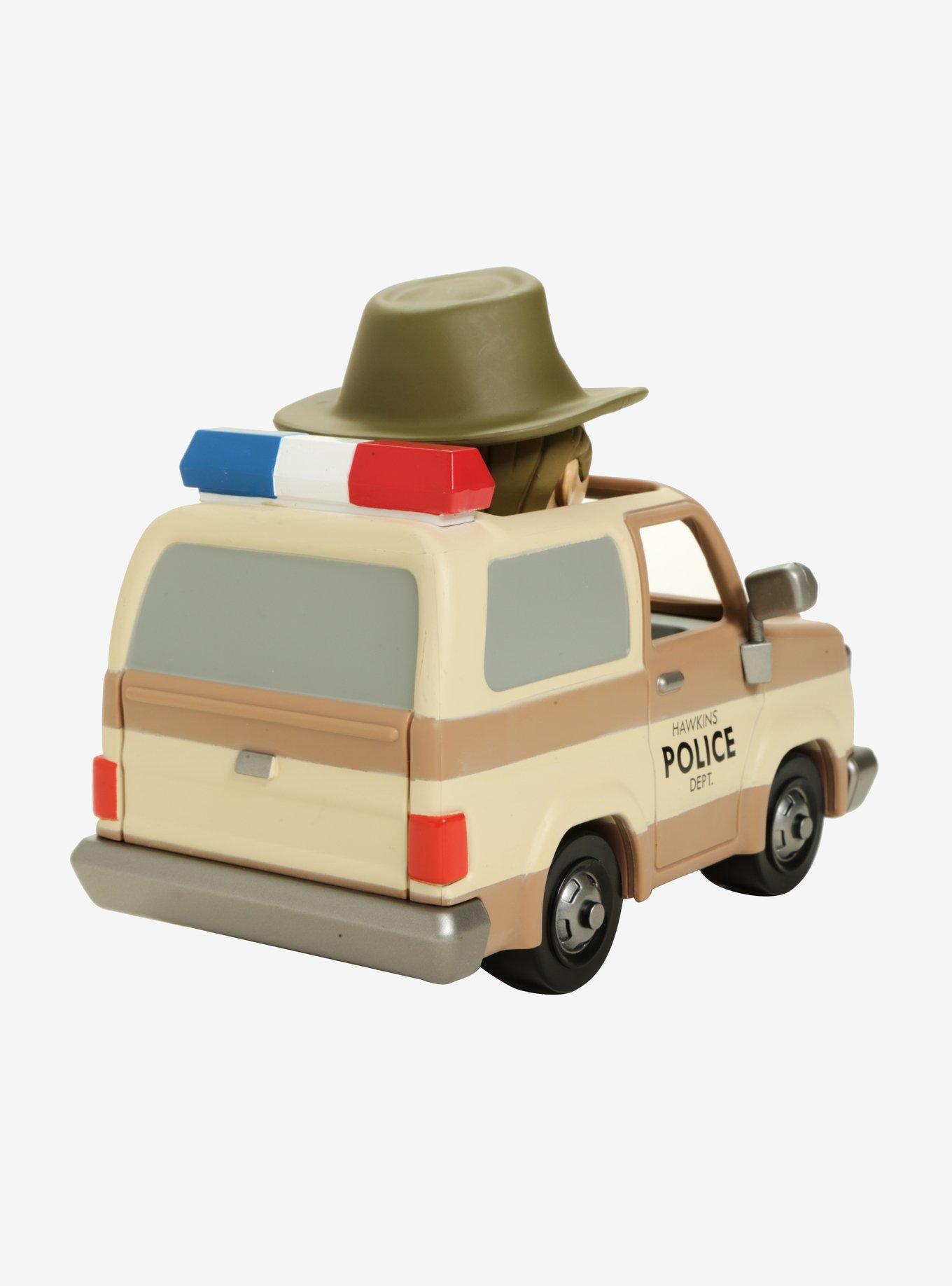 Funko Dorbz Ridez Stranger Things Hopper With Sheriff Deputy Truck Vinyl Figure, , alternate
