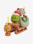 Seuss The Grinch Santa Max on Sled Figure 3dayship for sale online Funko 41 Dorbz Ridez Dr