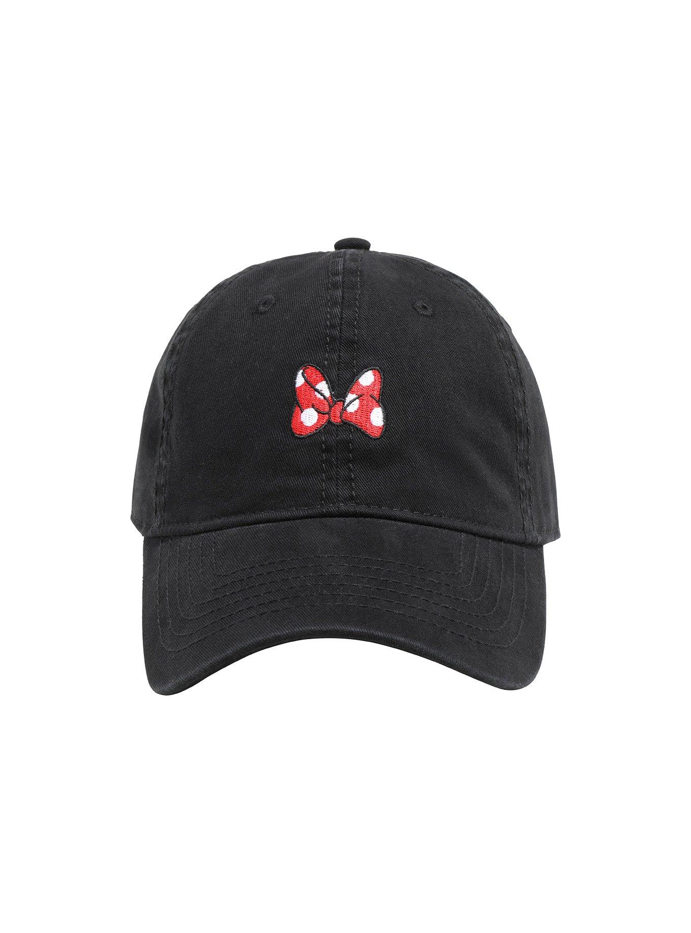 Disney Minnie Mouse Bow Dad Cap, , alternate