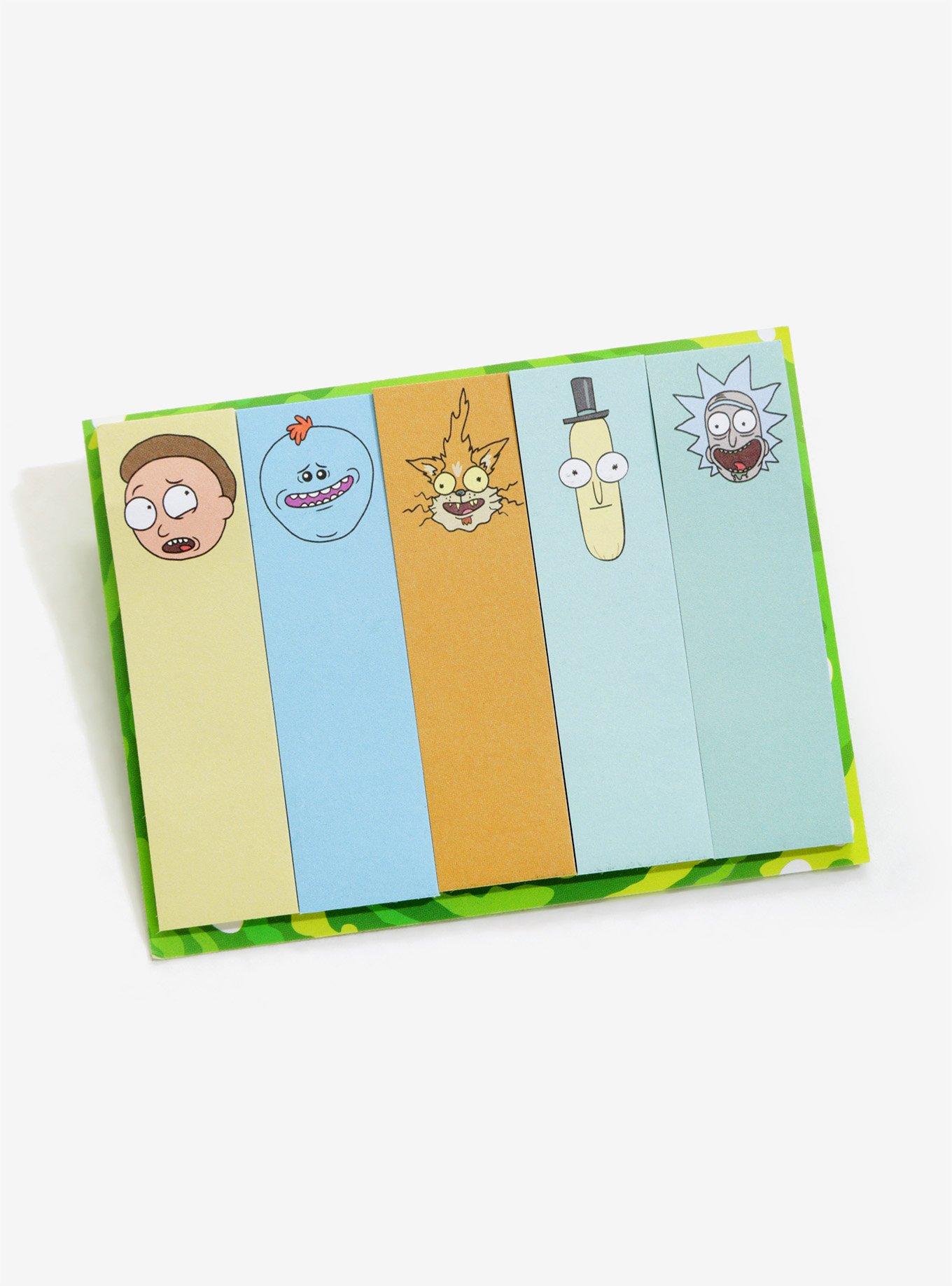 Rick And Morty Memo Stickies, , alternate