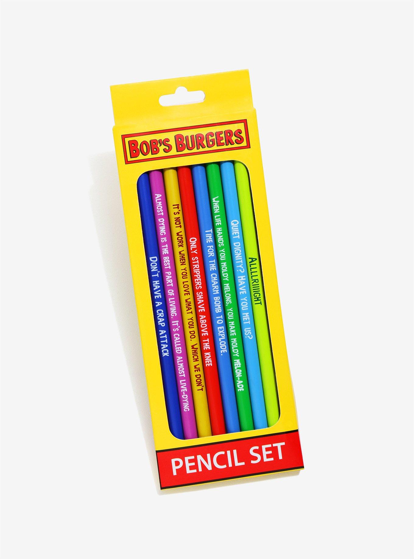 Bob's Burgers Pencil Set, , alternate