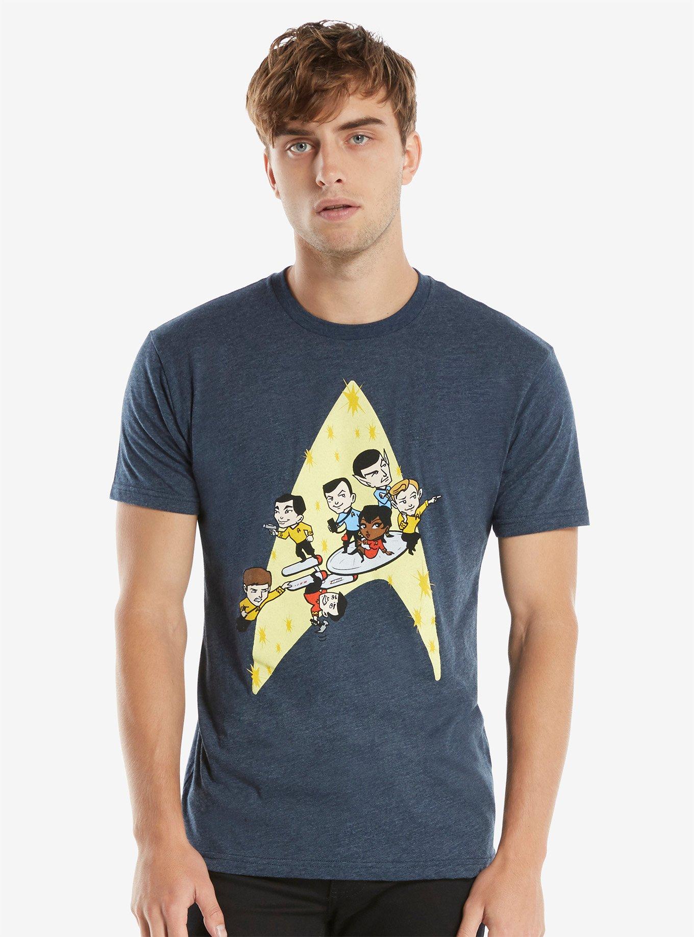 Star Trek Chibi Logo T-Shirt, , alternate