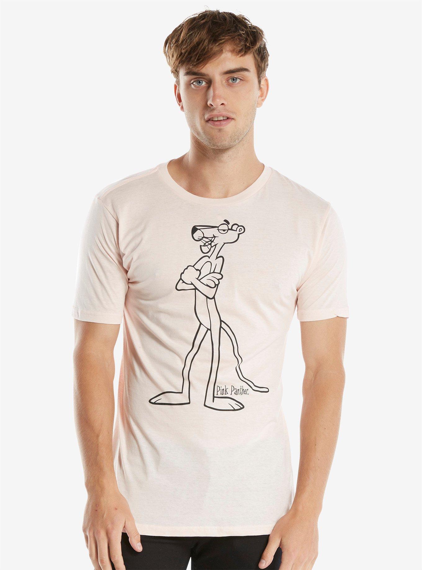 Pink Panther Stencil T-Shirt, , alternate