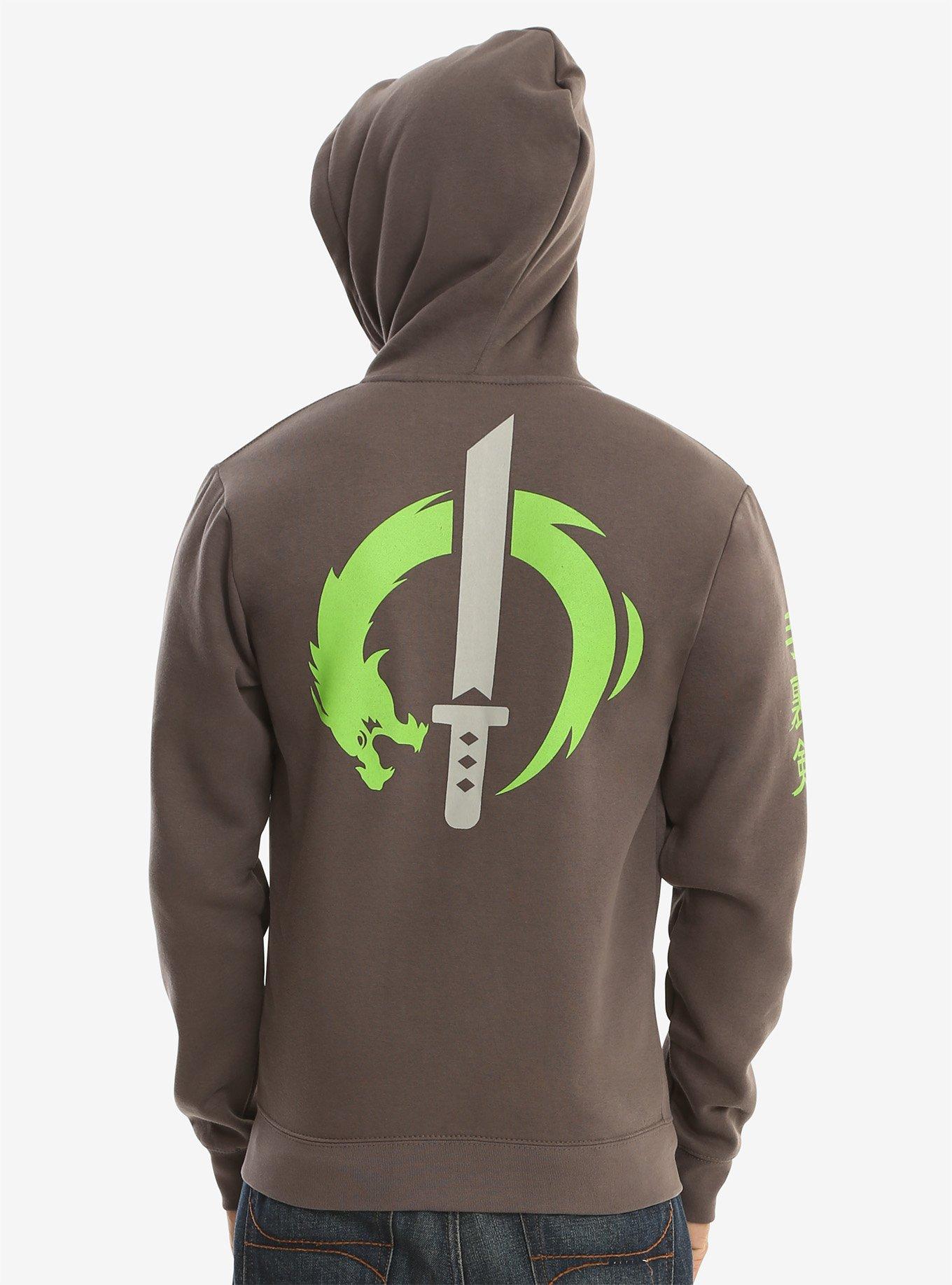 Overwatch Ultimate Genji Zip-Up Hoodie, , alternate