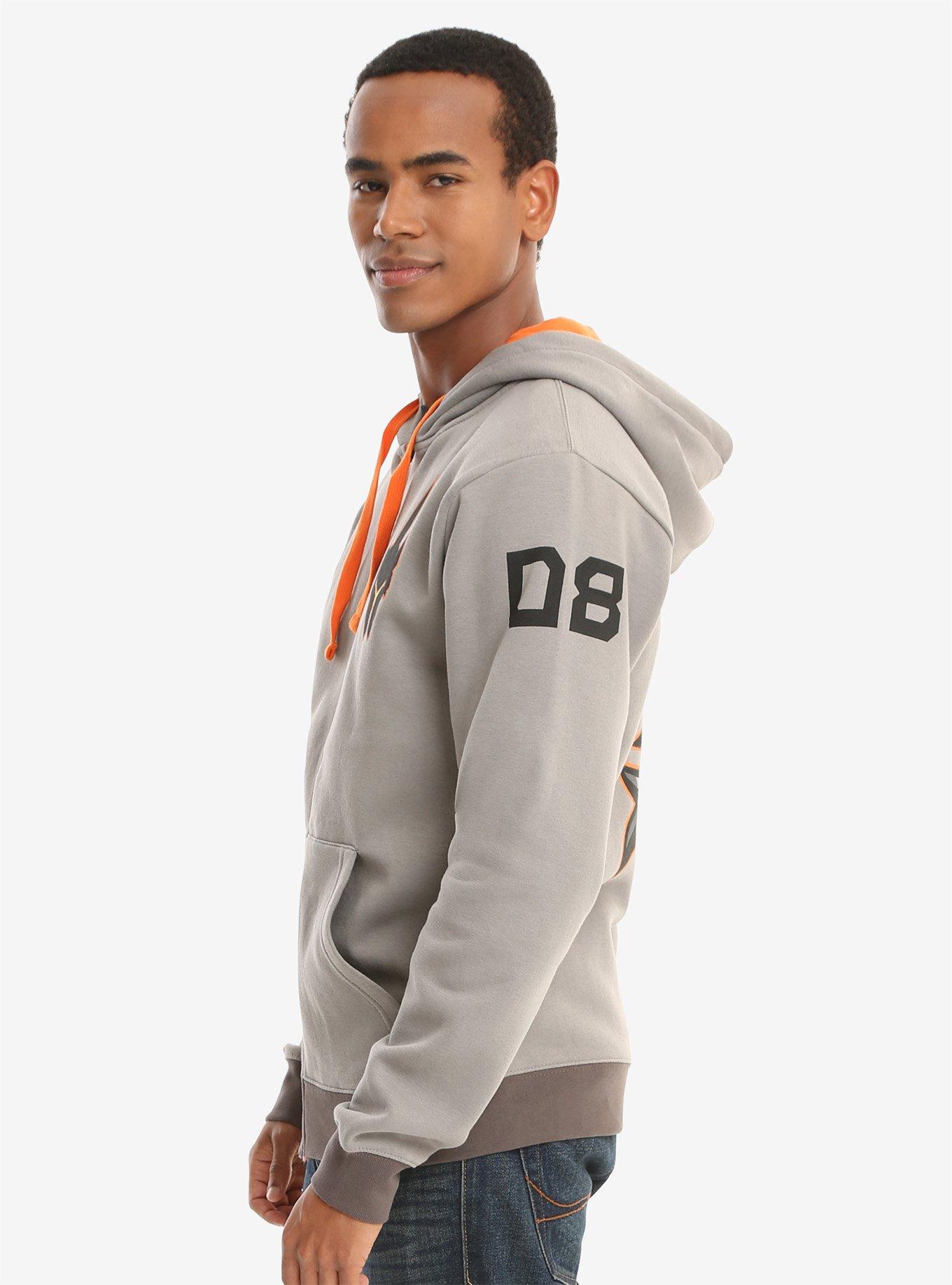 Overwatch Ultimate Reinhardt Zip-Up Hoodie, , alternate