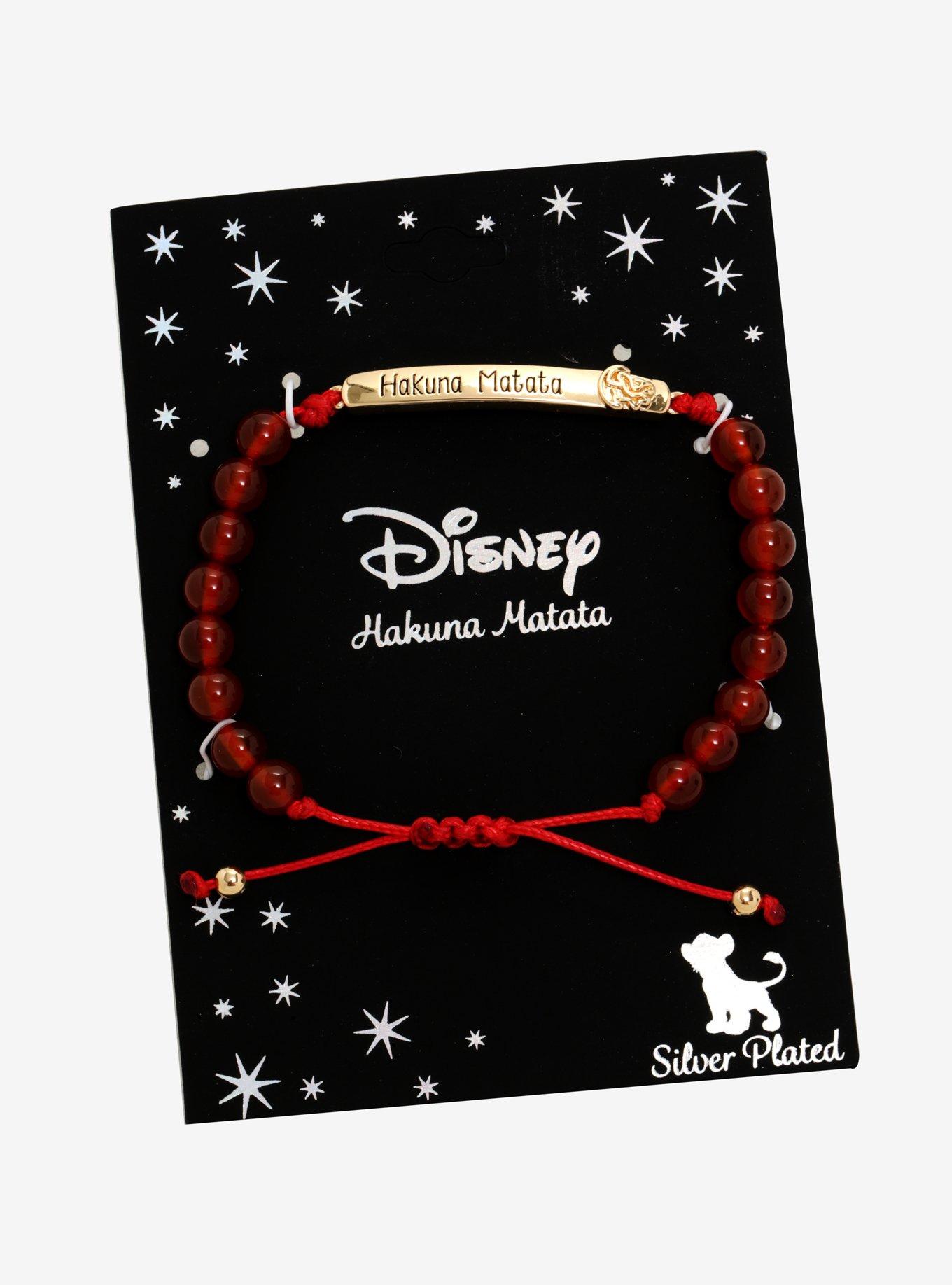 Disney The Lion King Hakuna Matata Bar Bracelet, , alternate
