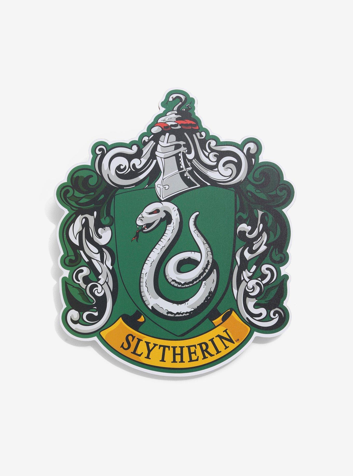 Harry Potter Slytherin Crest Wood Wall Art, , alternate