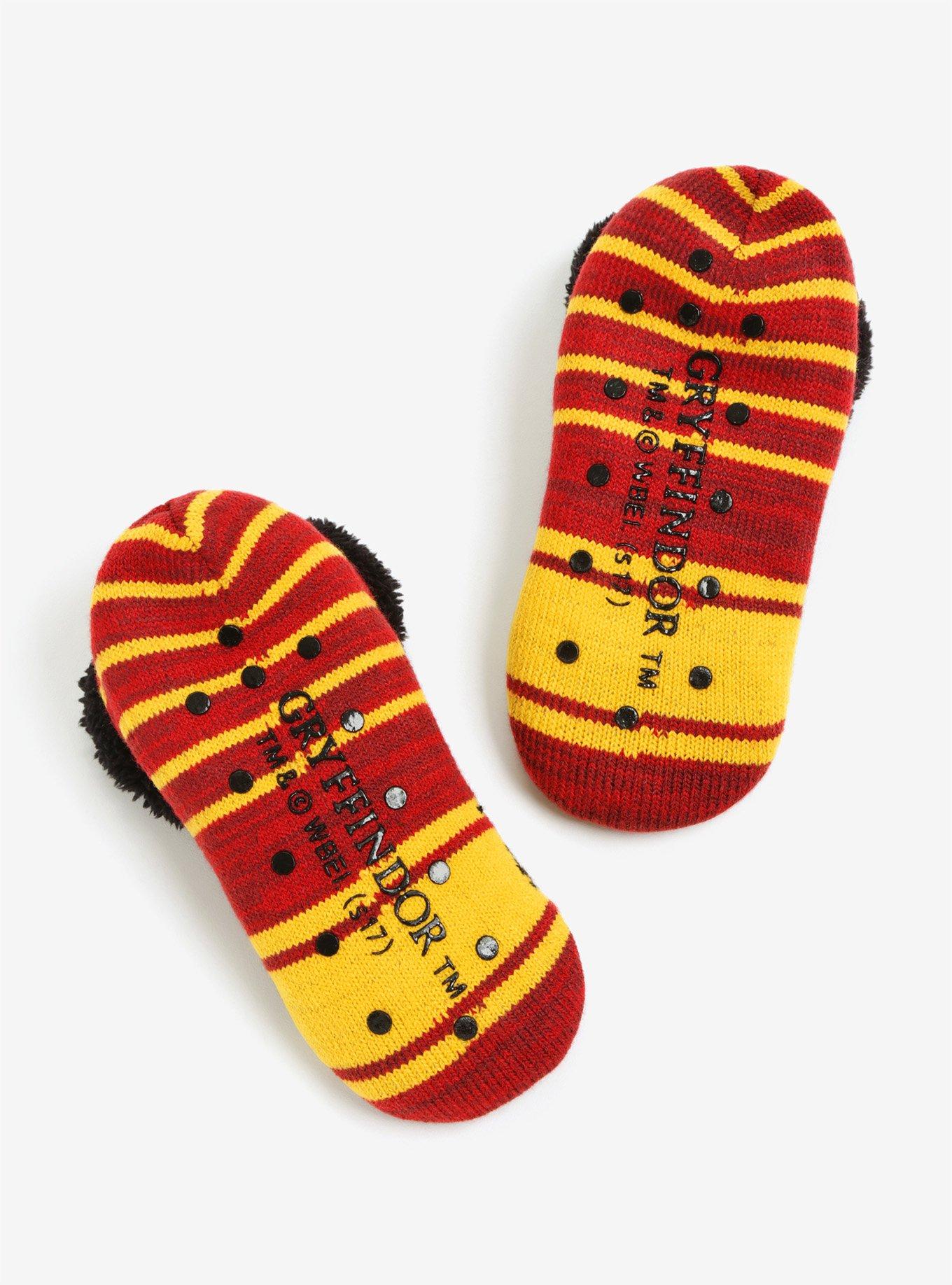 Harry Potter Gryffindor Cozy Slippers, , alternate