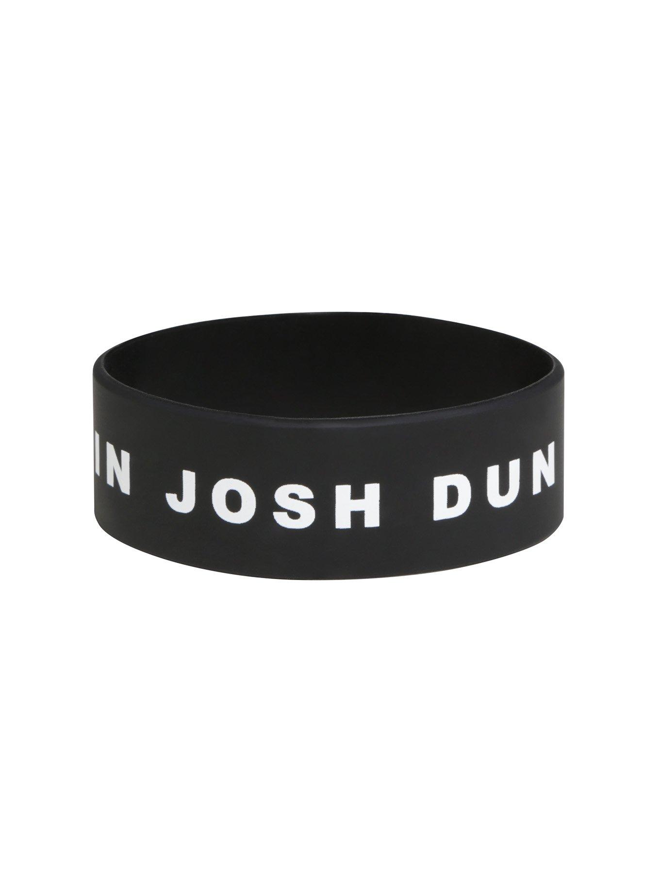 Twenty One Pilots I Believe In Josh Dun Rubber Bracelet, , alternate