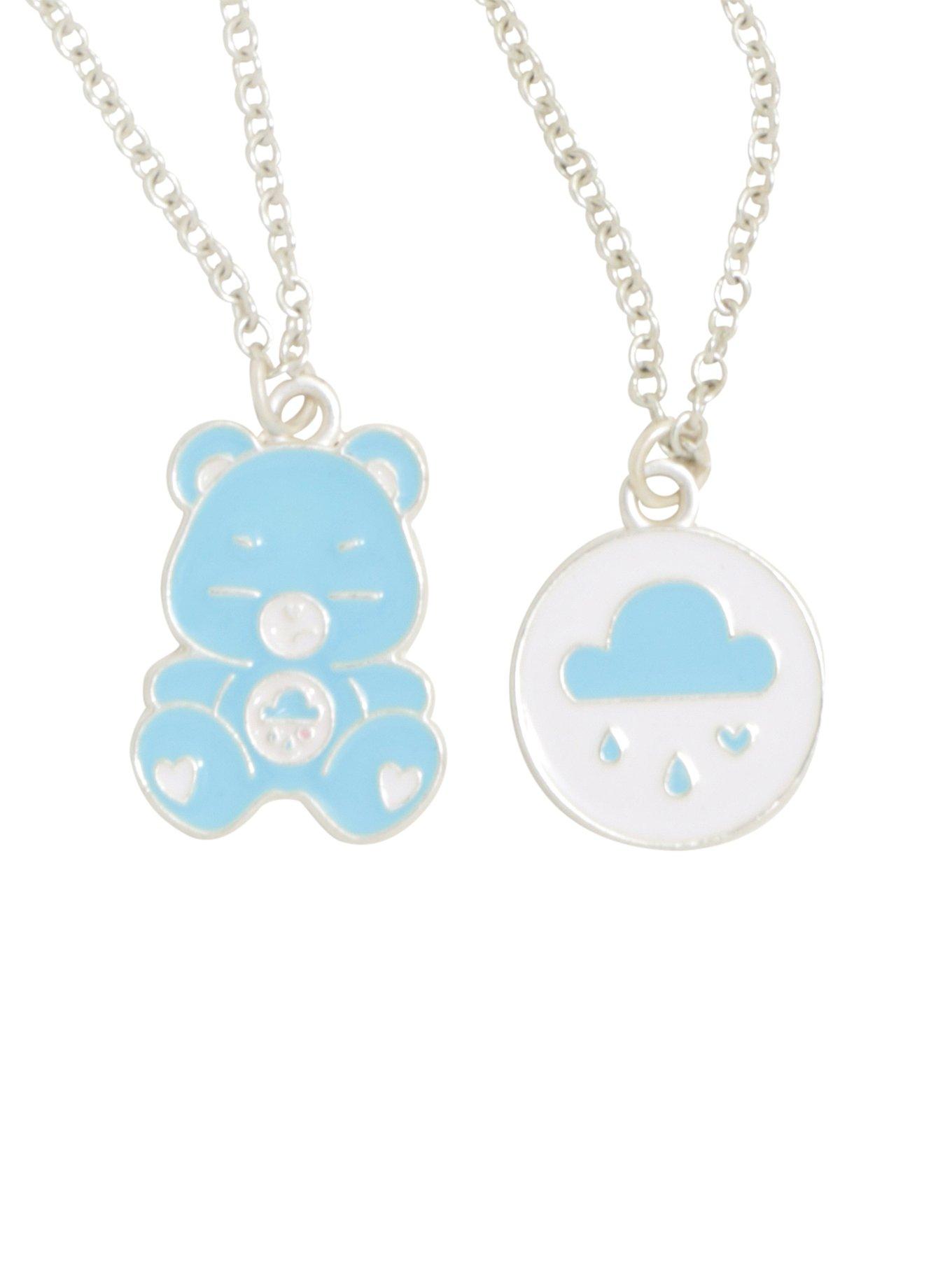 Care Bears Grumpy Bear Double Layer Necklace Set, , alternate