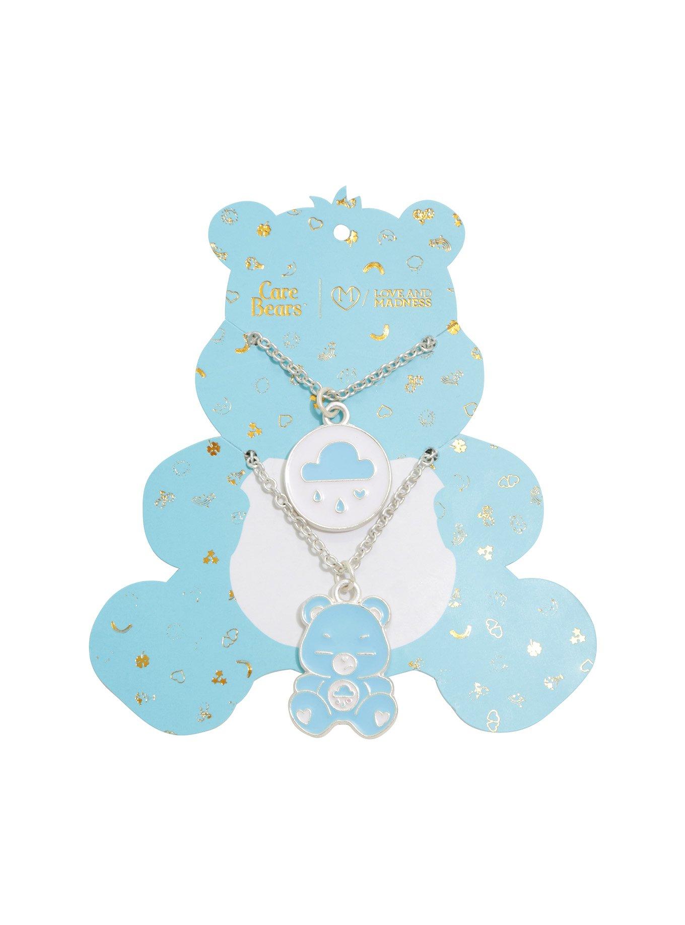 Care Bears Grumpy Bear Double Layer Necklace Set, , alternate