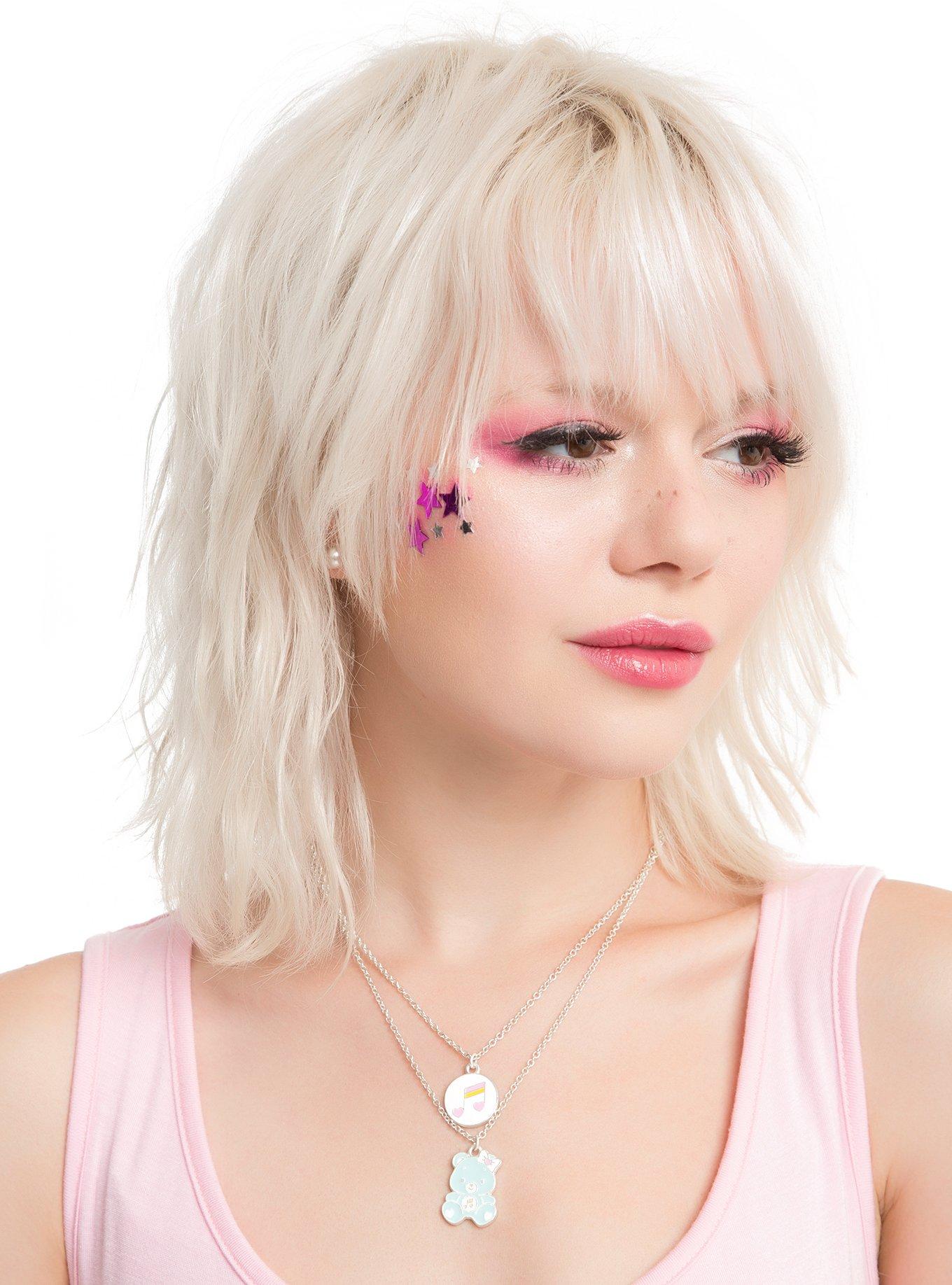 Care Bear Heartsong Bear Double Layer Necklace, , alternate