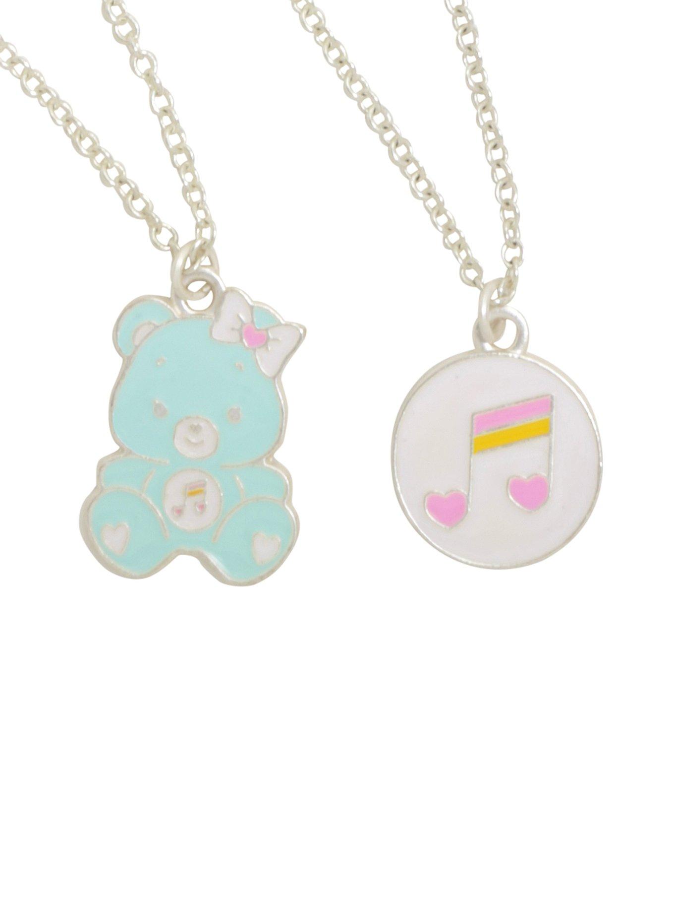 Care Bear Heartsong Bear Double Layer Necklace, , alternate