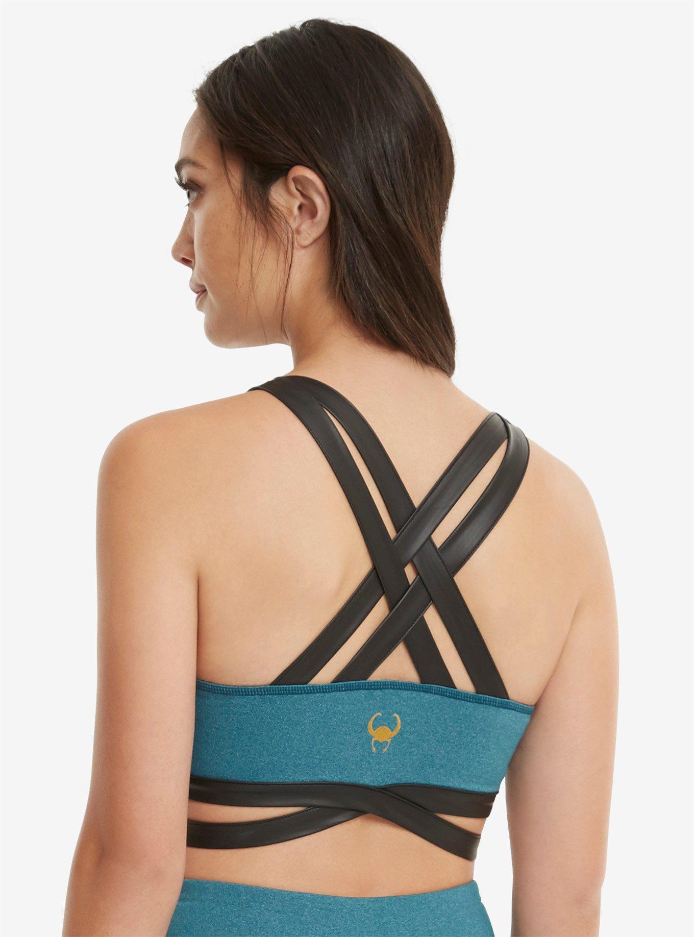 Marvel Loki Low-Impact Sports Bra