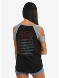 Star Wars: The Last Jedi Tour Date Cold Shoulder T-Shirt, , alternate