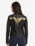 DC Comics Justice League Wonder Woman Faux Leather Jacket, , alternate