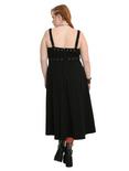 Tripp Hematite Grommet Hi-Low Dress Plus Size, , alternate